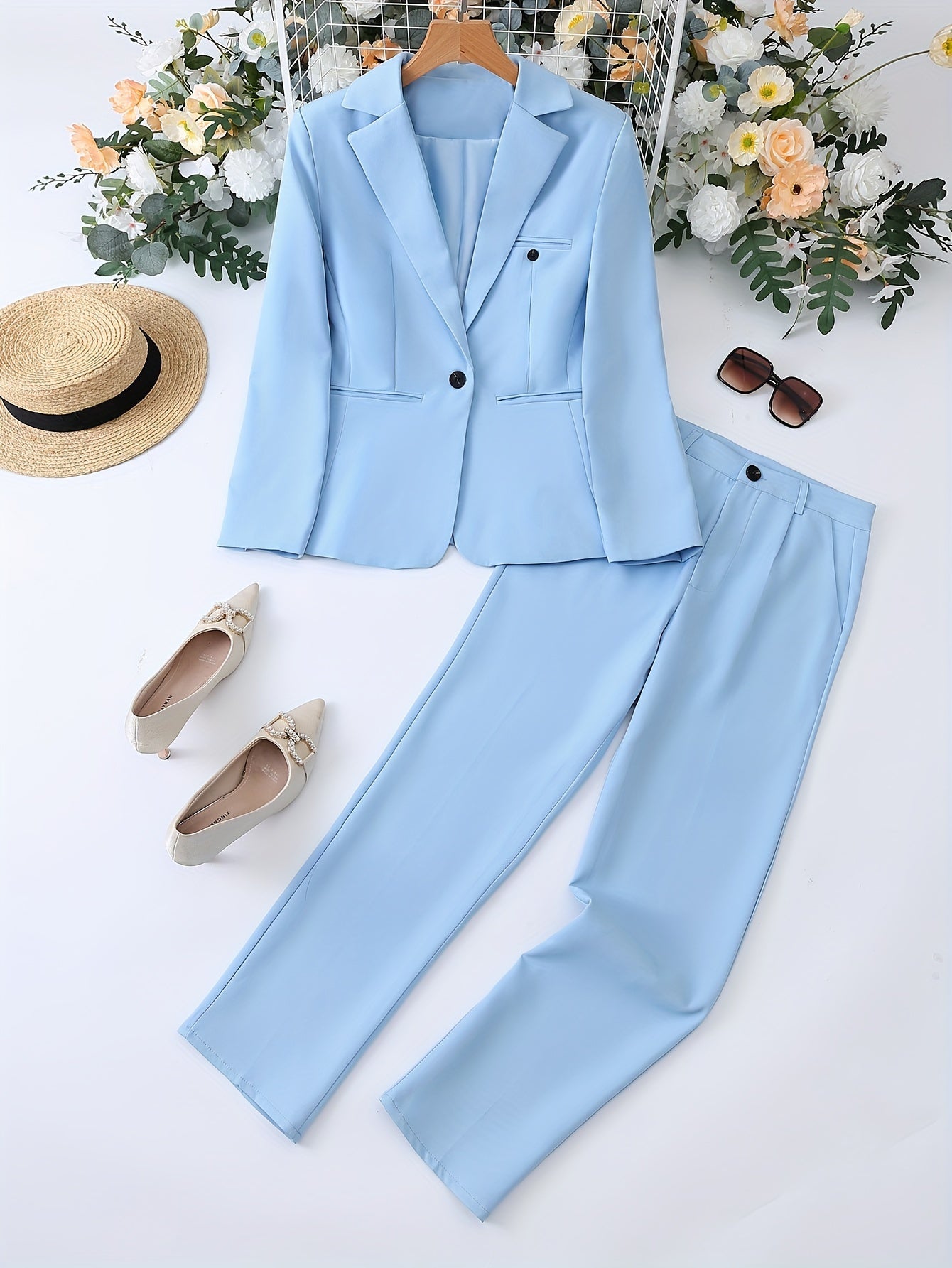 Maison Mary™ | Formal Slim Fit Two Piece Set