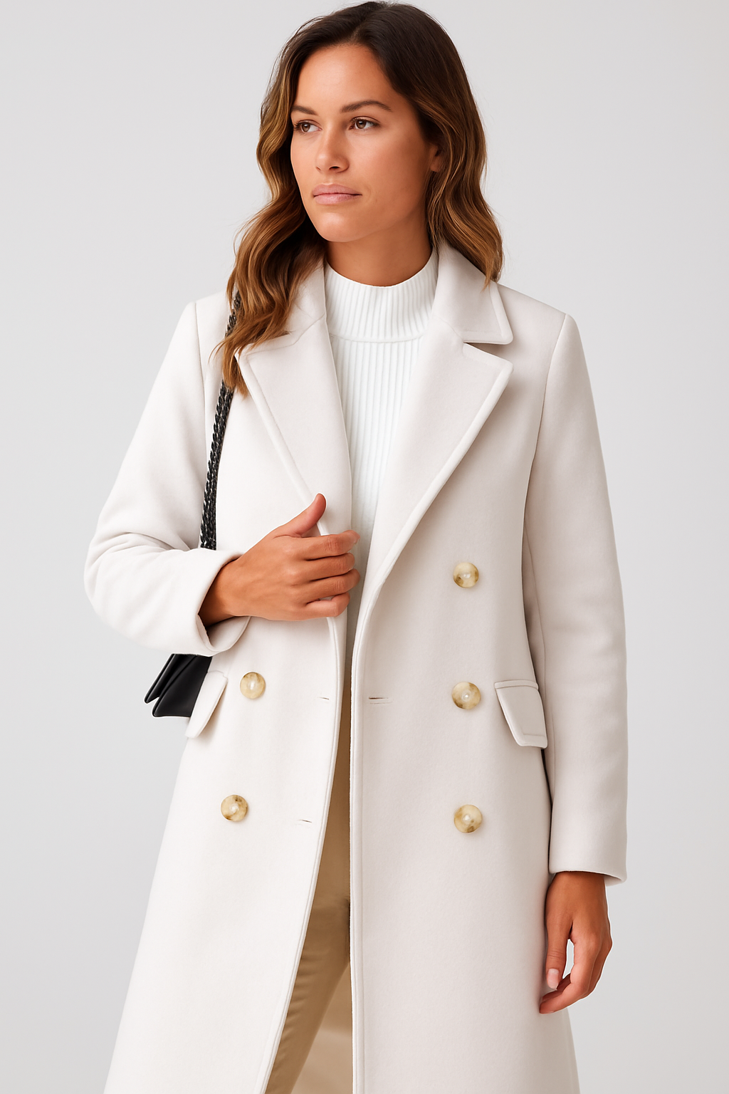 Maison Mary™ | Classic Double-Breasted Peacoat