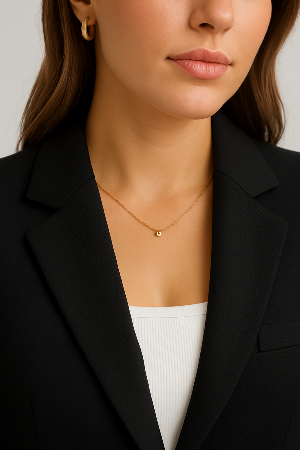 Maison Mary™ | Tailored Single-Breasted Blazer