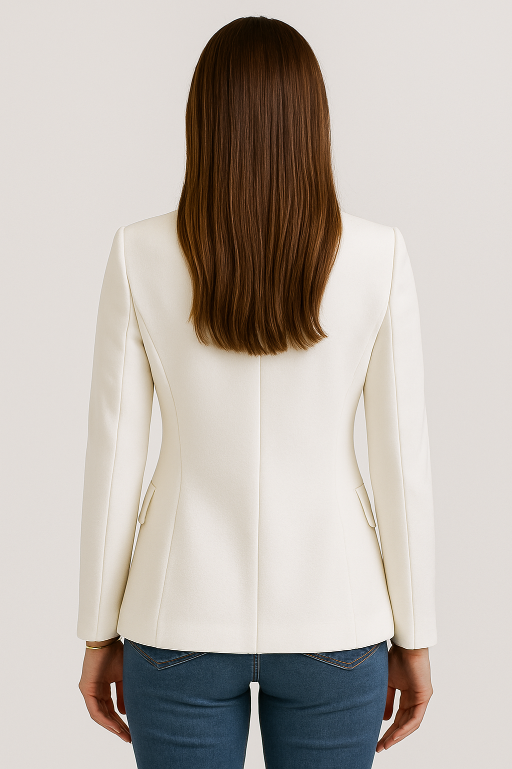 Maison Mary™ | Tailored Single-Breasted Blazer