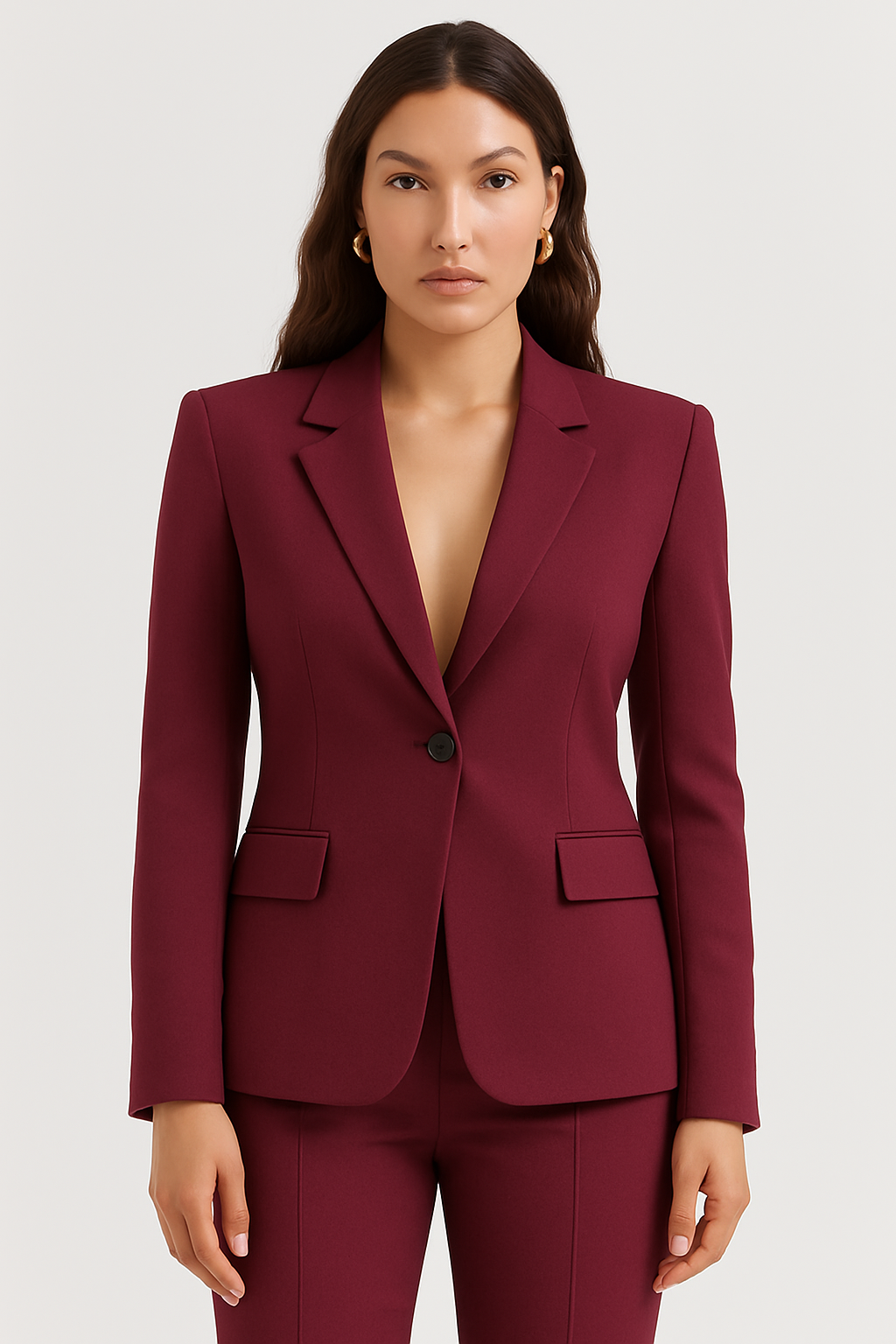 Maison Mary™ | Formal Single-Breasted Blazer