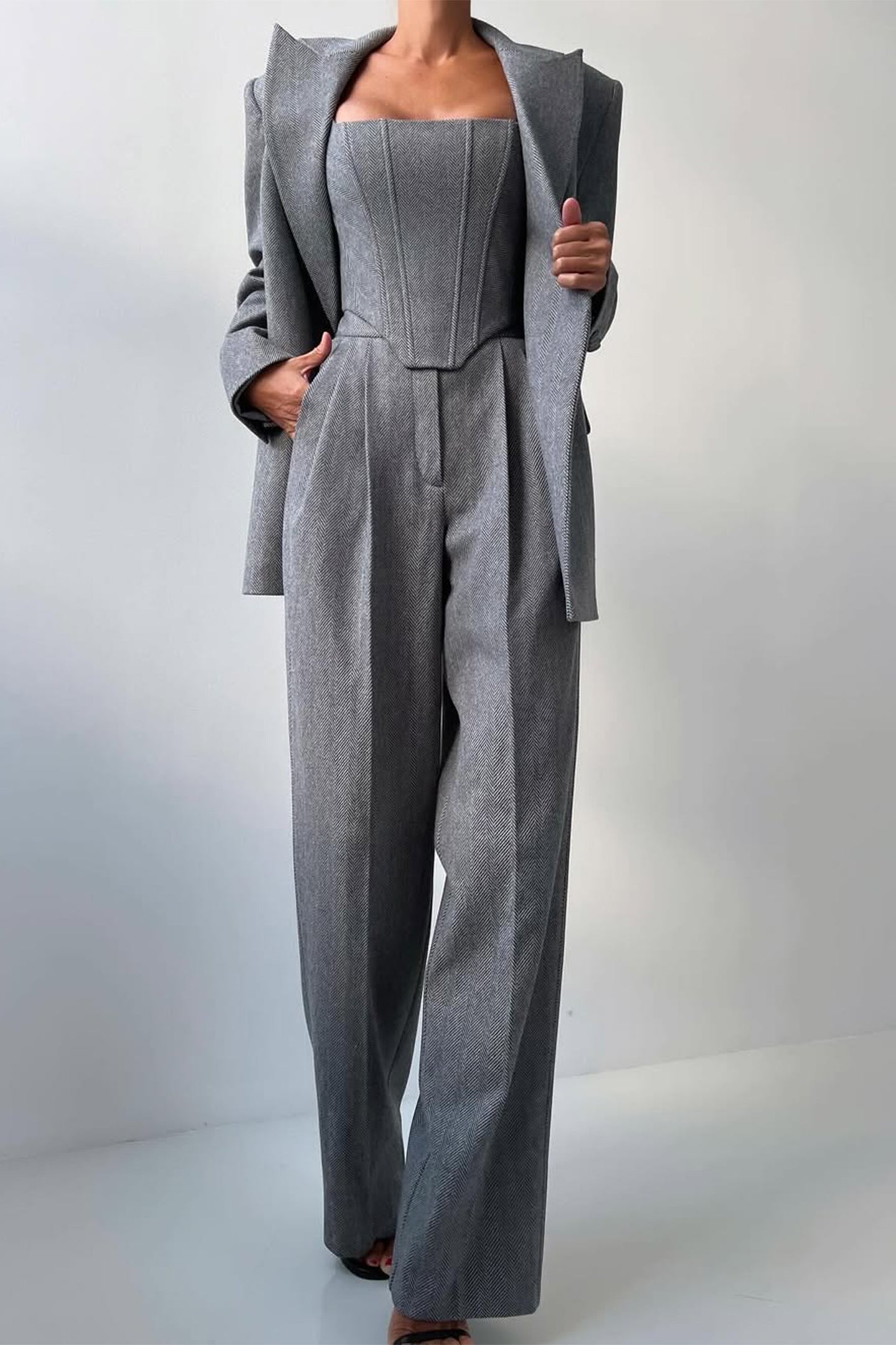 Maison Mary™ | Modern Three-Piece Trouser Suit