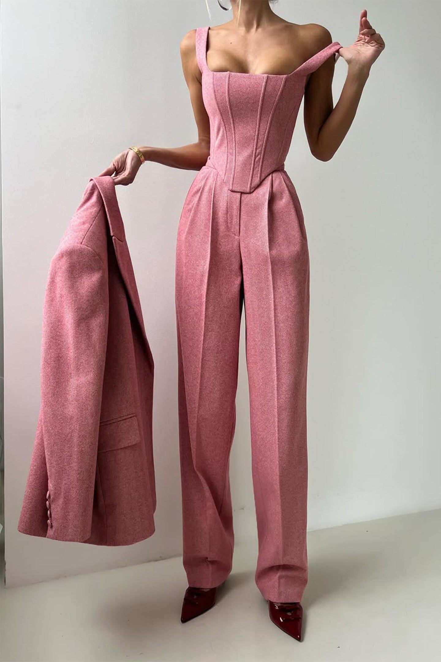 Maison Mary™ | Modern Three-Piece Trouser Suit
