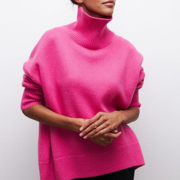 Maison Mary™ | Oversized Turtleneck Sweater
