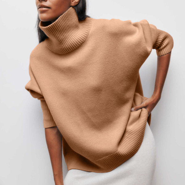 Maison Mary™ | Oversized Turtleneck Sweater