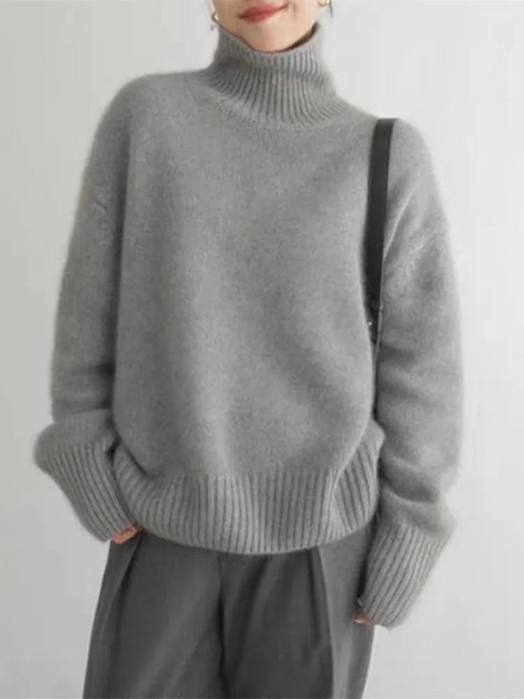 Maison Mary™ | Luxe & Relaxed Turtleneck Sweater