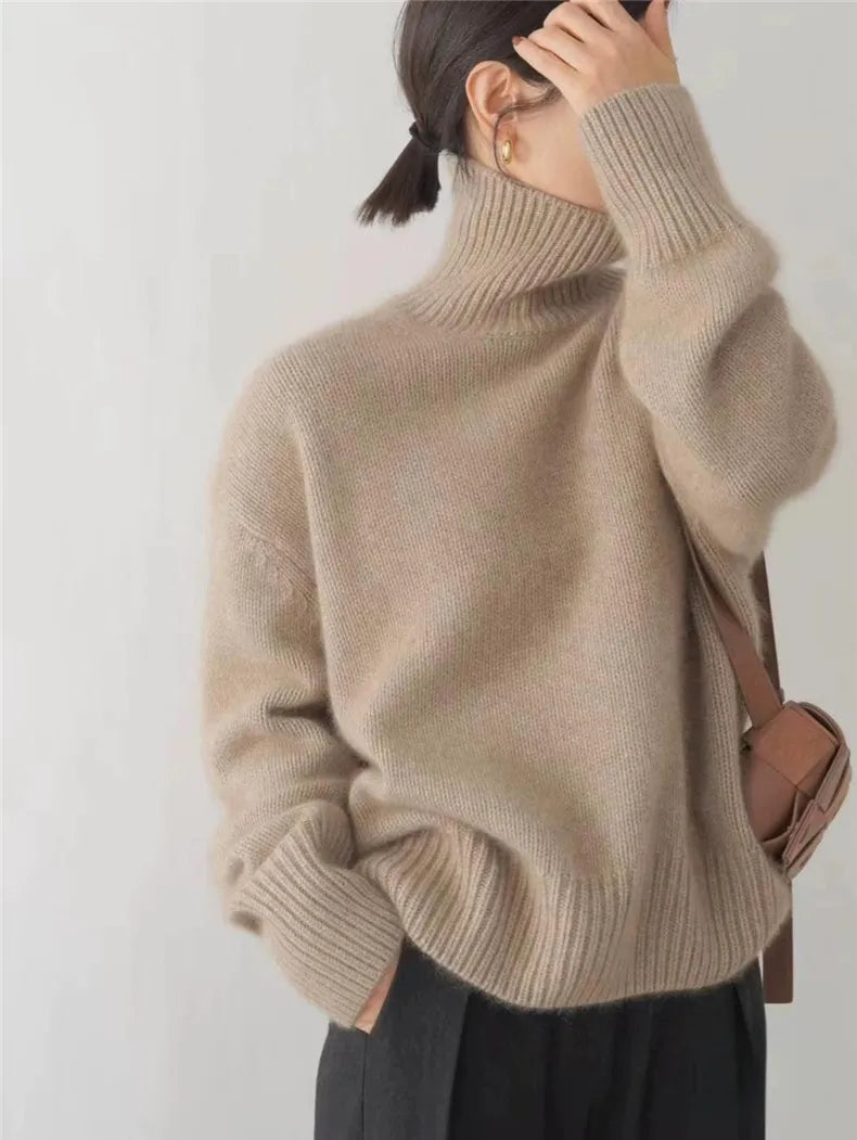 Maison Mary™ | Luxe & Relaxed Turtleneck Sweater