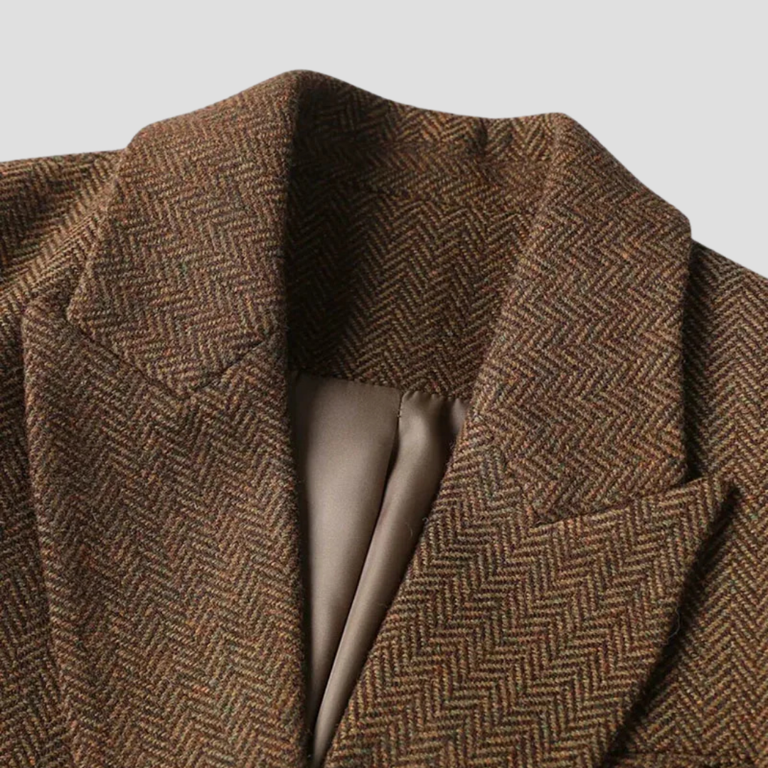 Maison Mary™ | Signature Tweed Blazer Coat