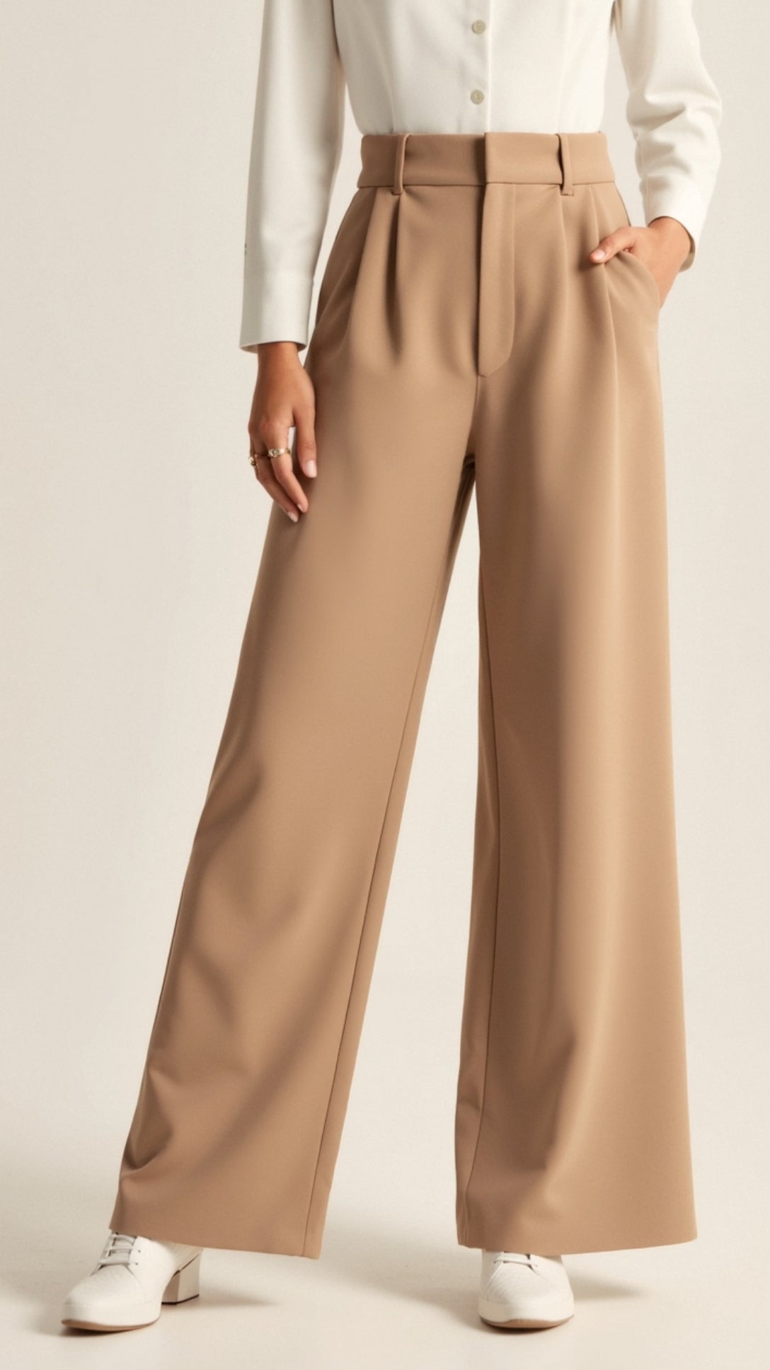 Maison Mary™ | Soft Wide-Leg Trousers