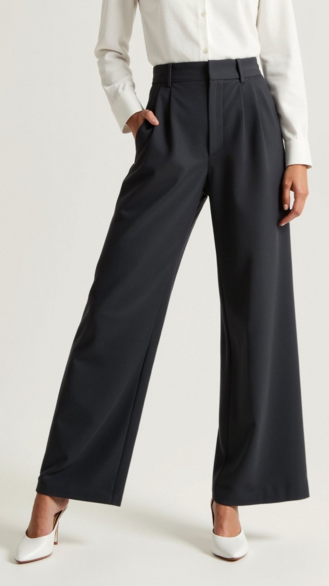 Maison Mary™ | Soft Wide-Leg Trousers