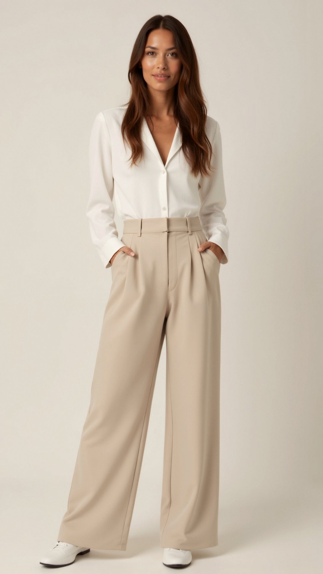 Maison Mary™ | Soft Wide-Leg Trousers