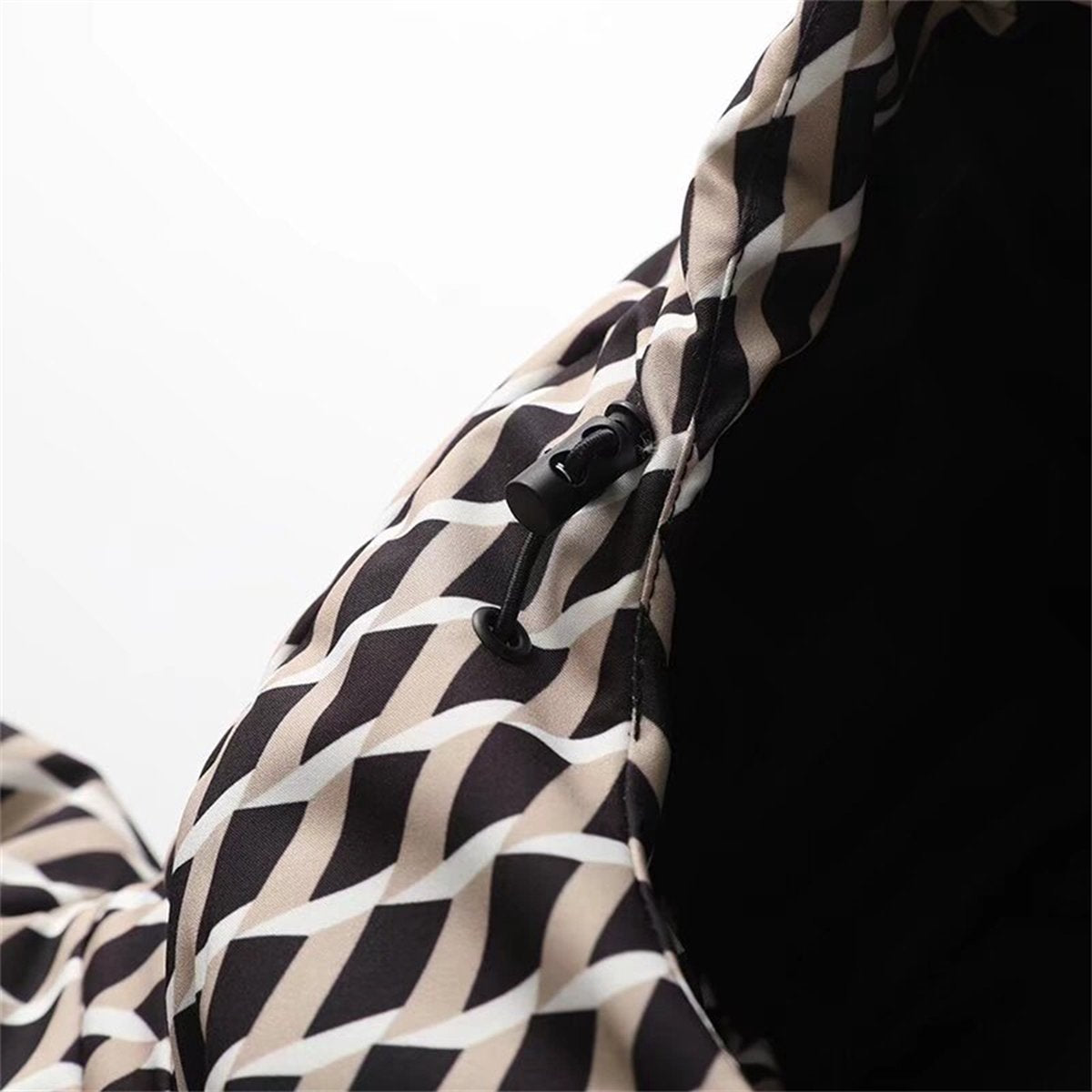 Maison Mary™ | Modern Patterned Puffer Jacket
