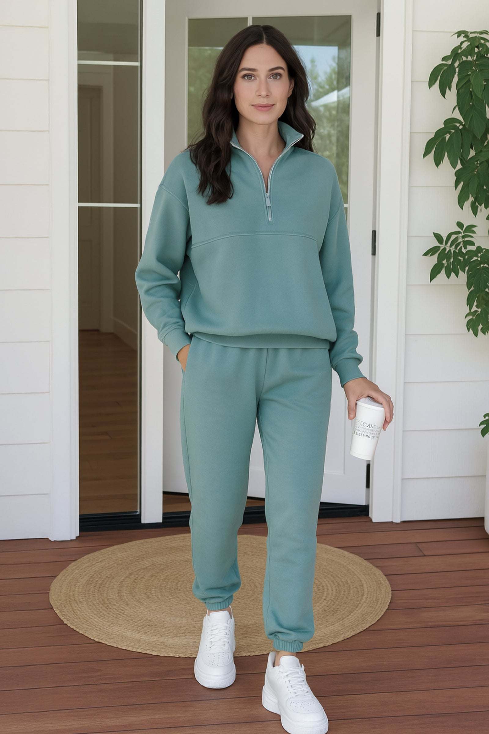 The Essential Edit: Cotton Blend Tracksuit