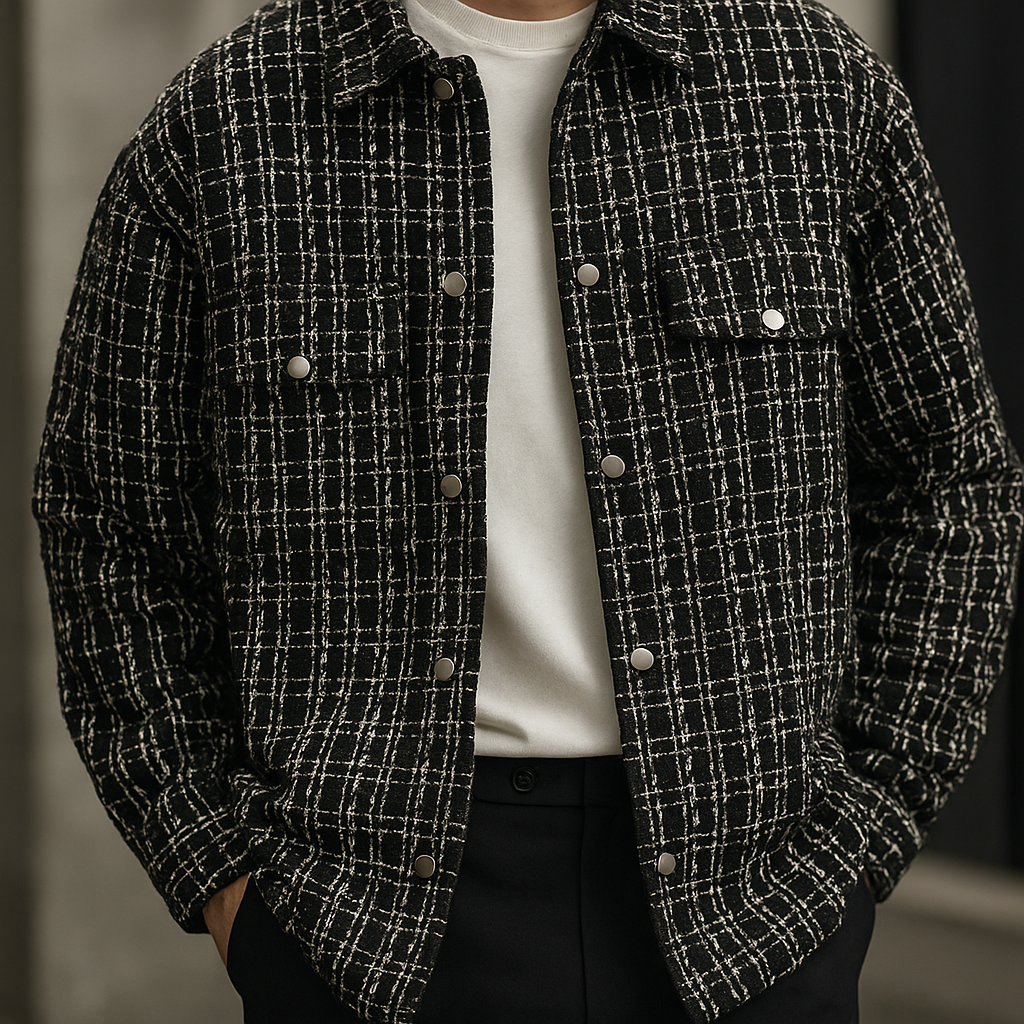 Heritage Tweed Shacket