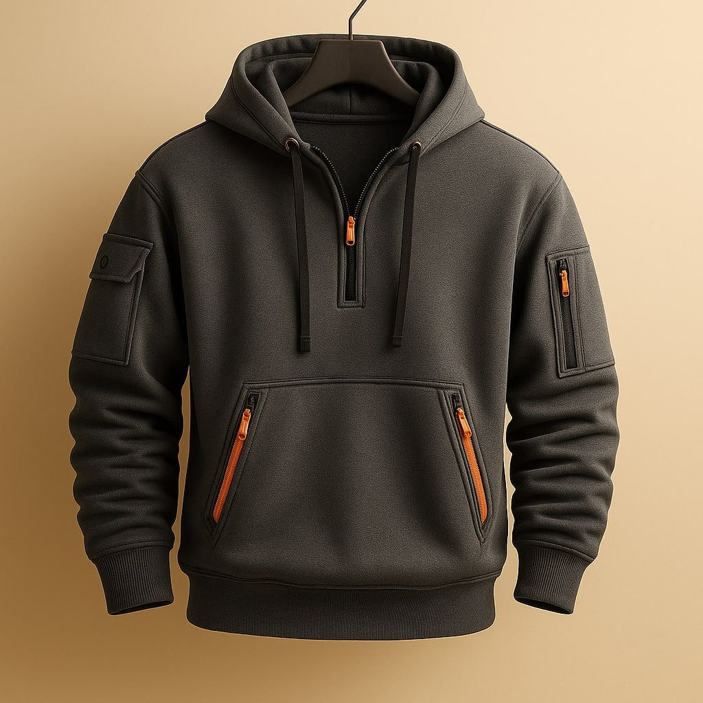 Bruno Fleece Half-Zip Hoodie