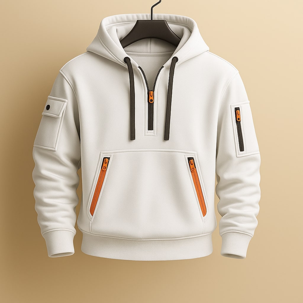 Bruno Fleece Half-Zip Hoodie