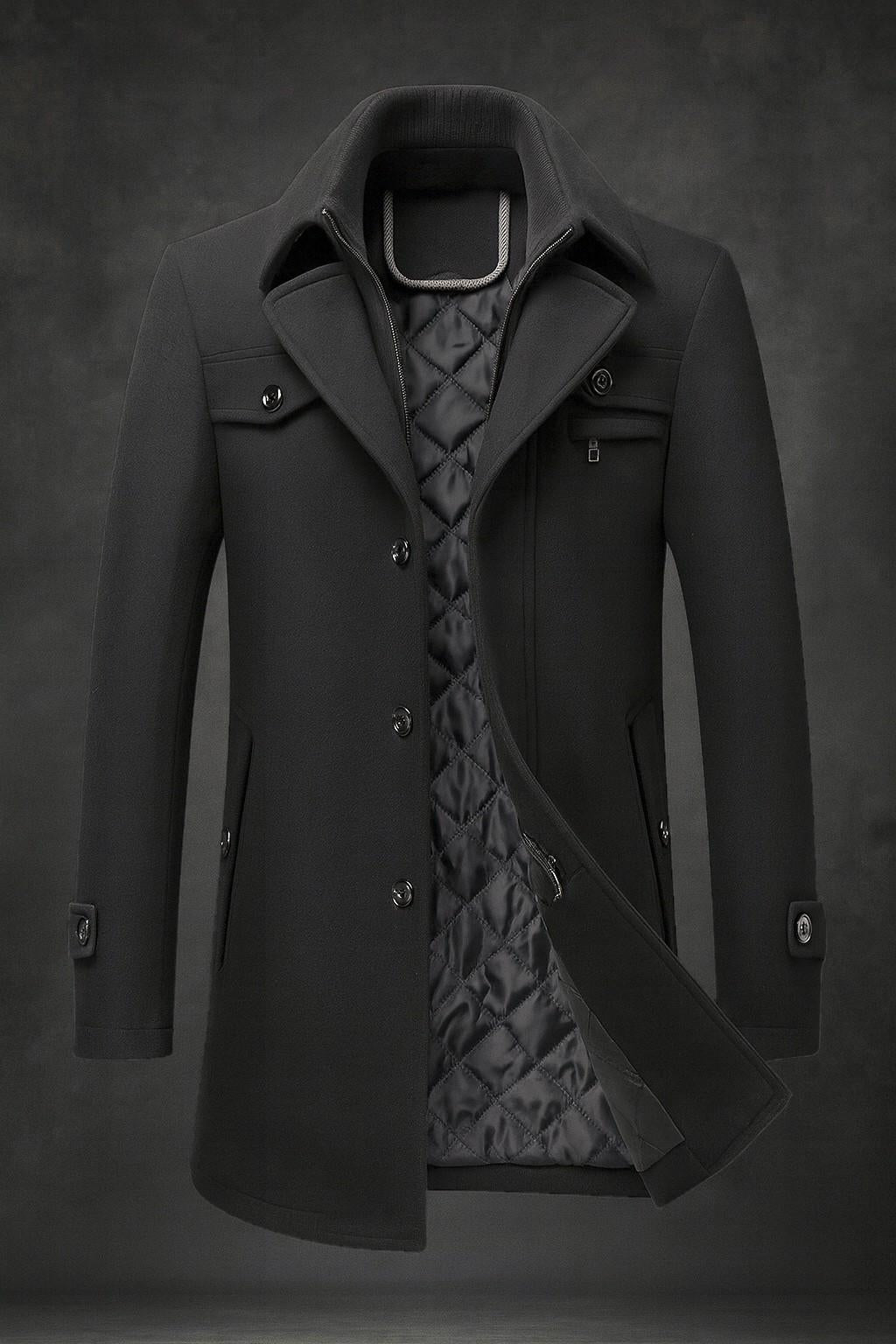 Quinn | Wool Coat