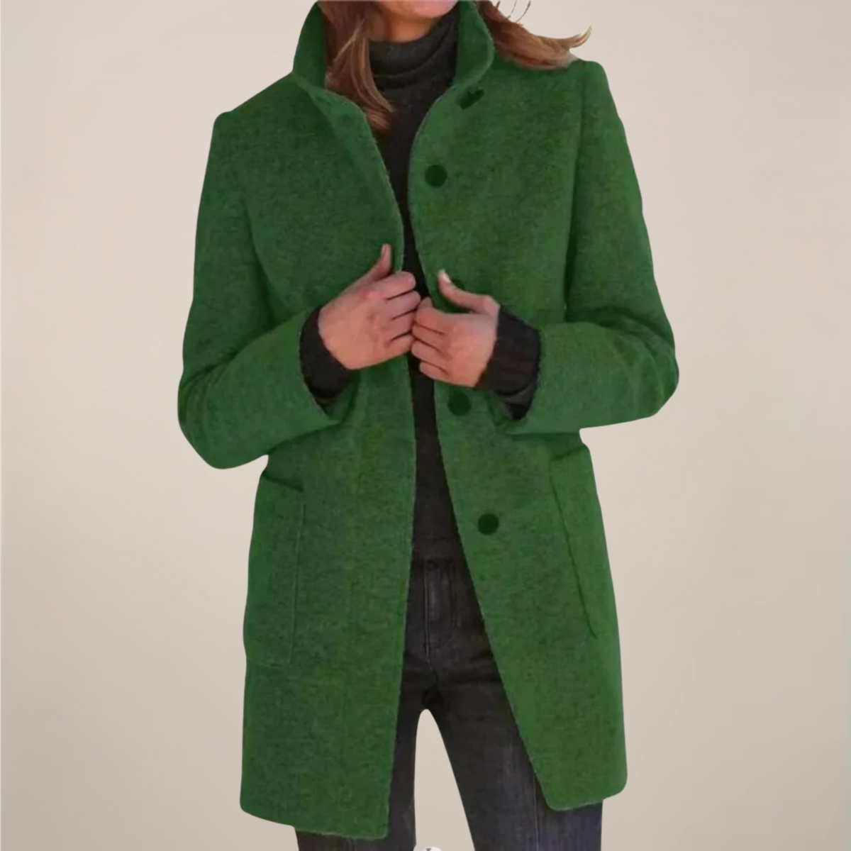 Maison Mary™ | Soft Single Breasted Long Coat