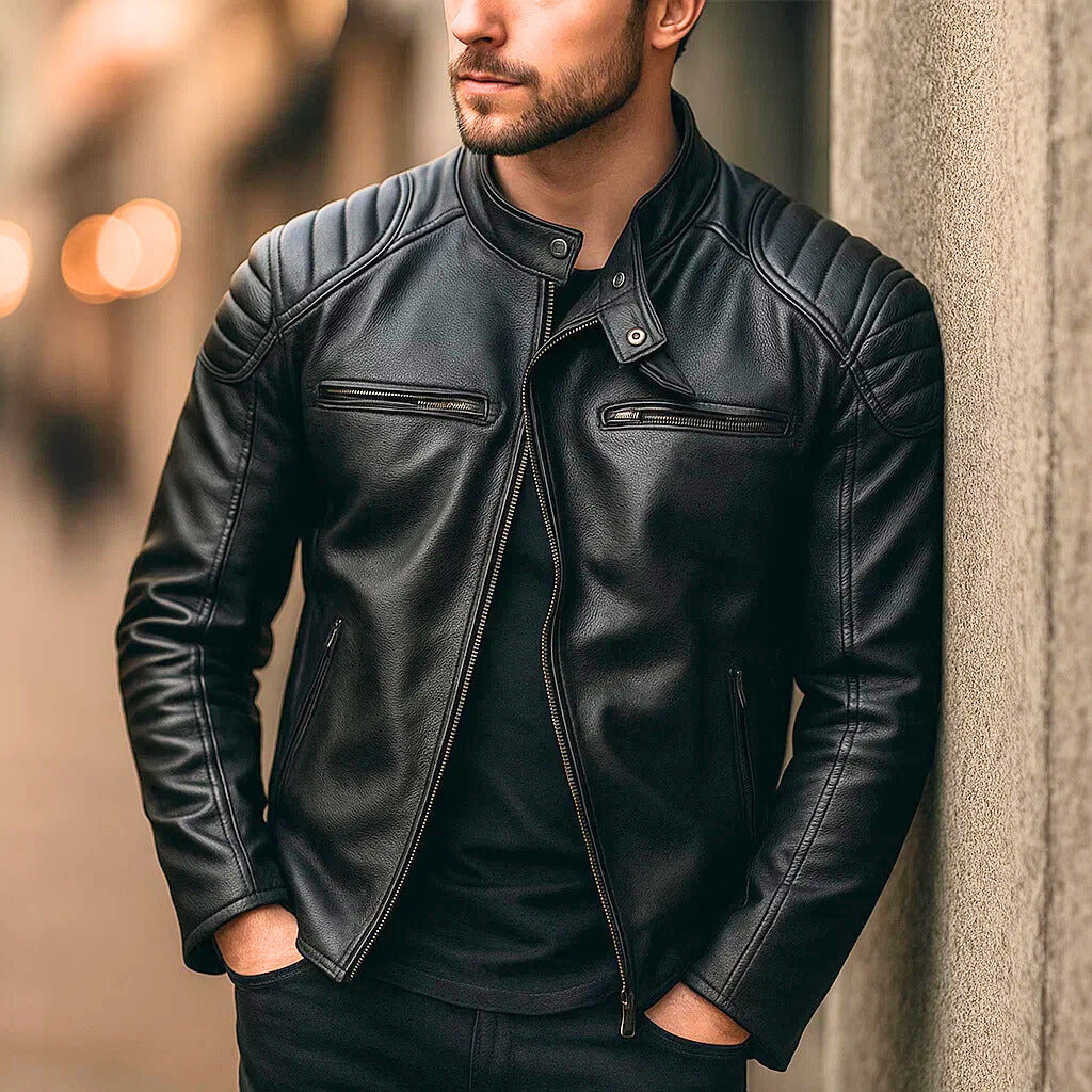 COLE MADDOX LEATHER JACKET