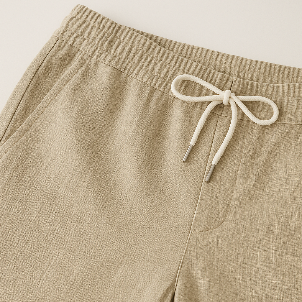 Monaco Cotton Linen Trousers