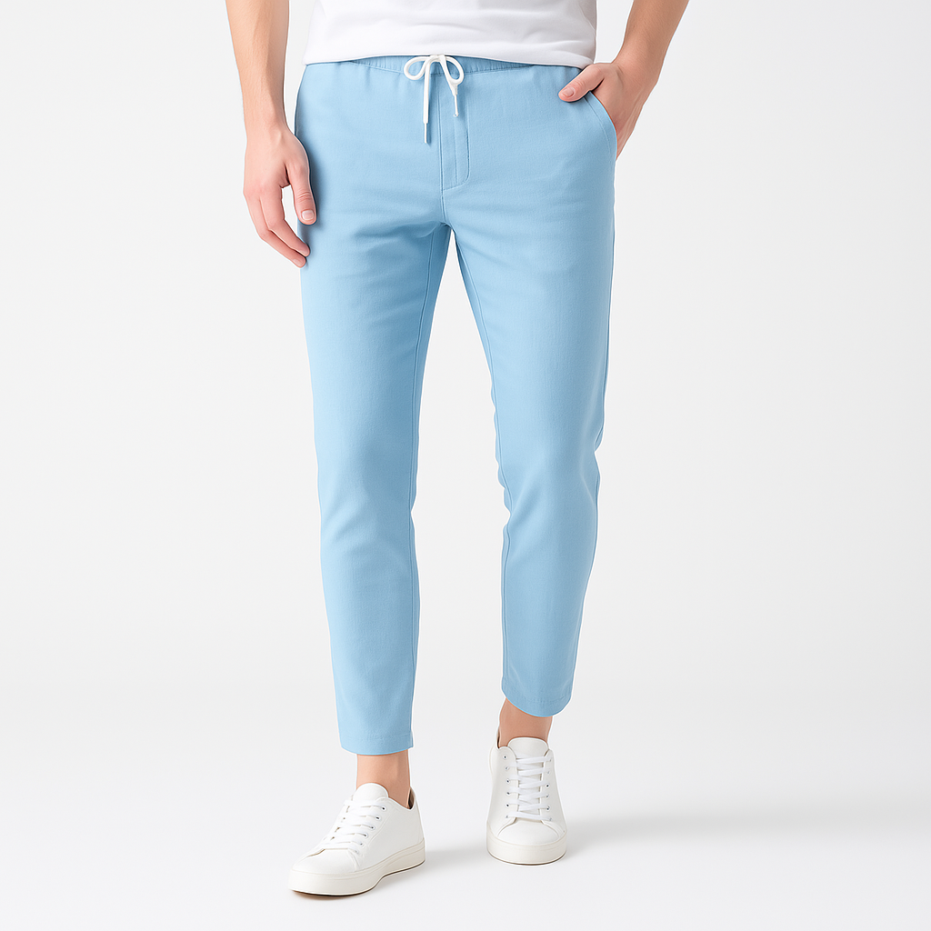 Monaco Cotton Linen Trousers
