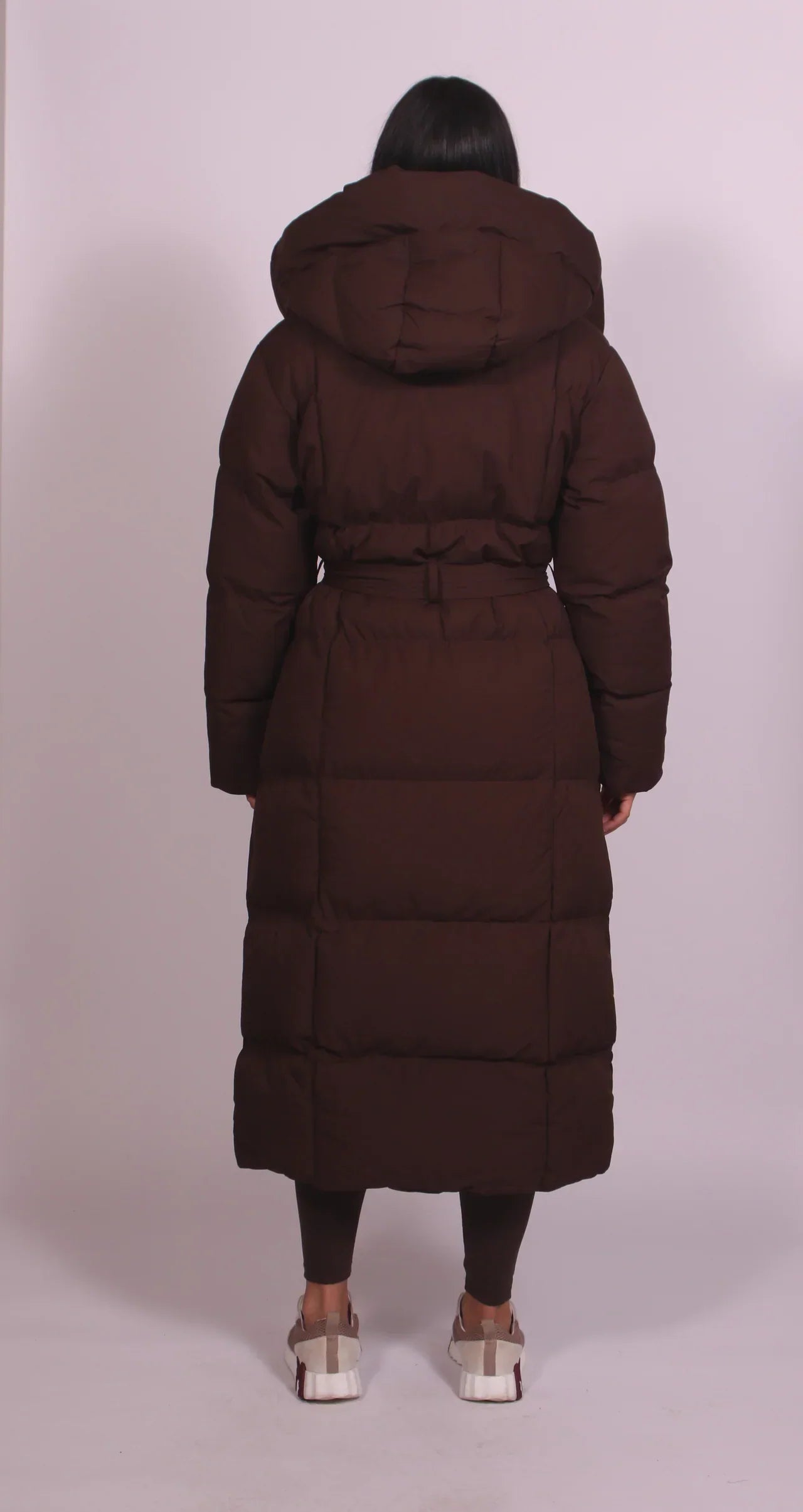 Carmen - Premium Long Belted Puffer Coat