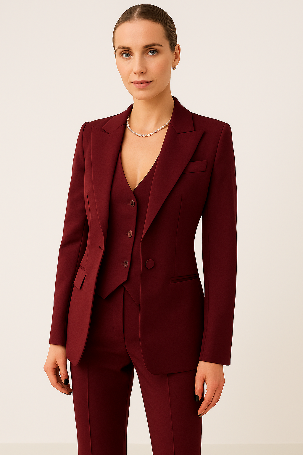 Maison Mary™ | Formal Three-Piece Trouser Work Suit