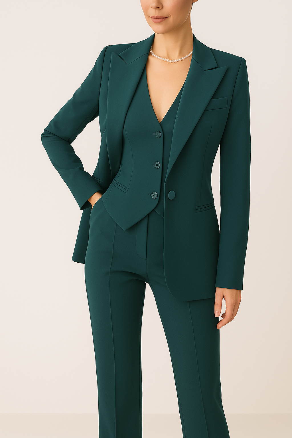 Maison Mary™ | Formal Three-Piece Trouser Work Suit