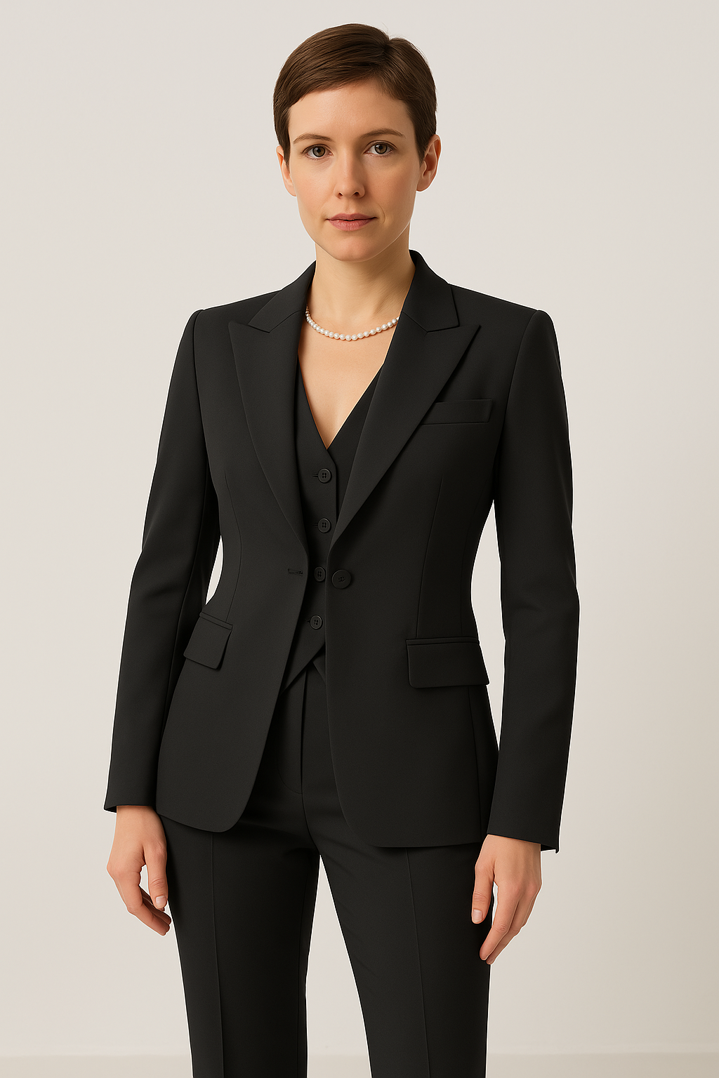 Maison Mary™ | Formal Three-Piece Trouser Work Suit