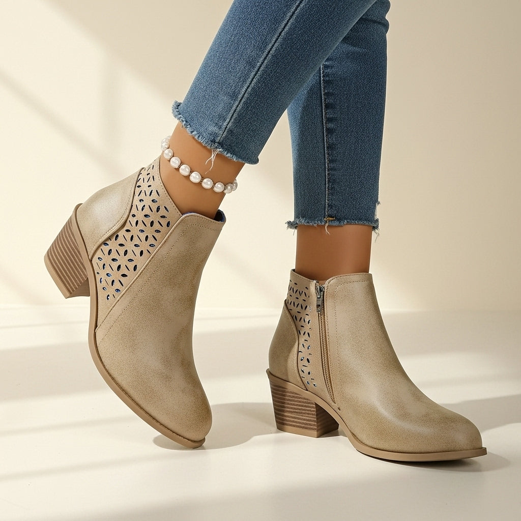Lumiere | Leather Ankle Boots Limited Edition