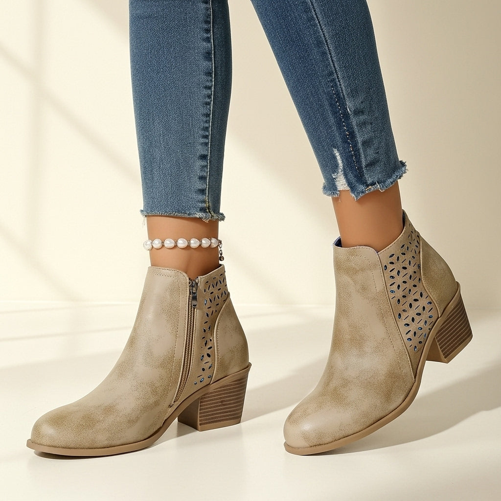 Lumiere | Leather Ankle Boots Limited Edition