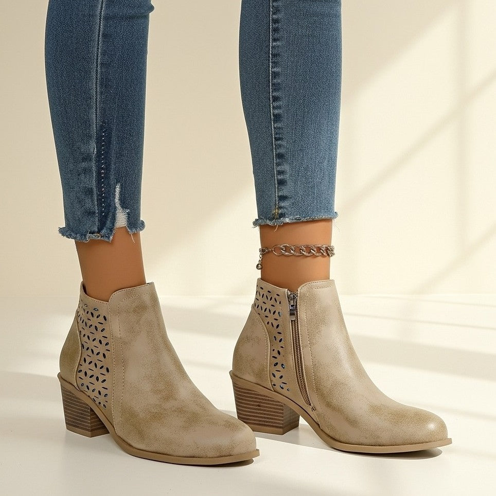 Lumiere | Leather Ankle Boots Limited Edition