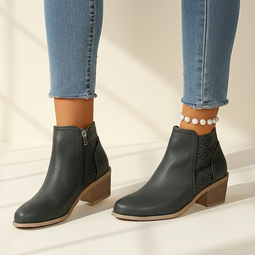 Lumiere | Leather Ankle Boots Limited Edition