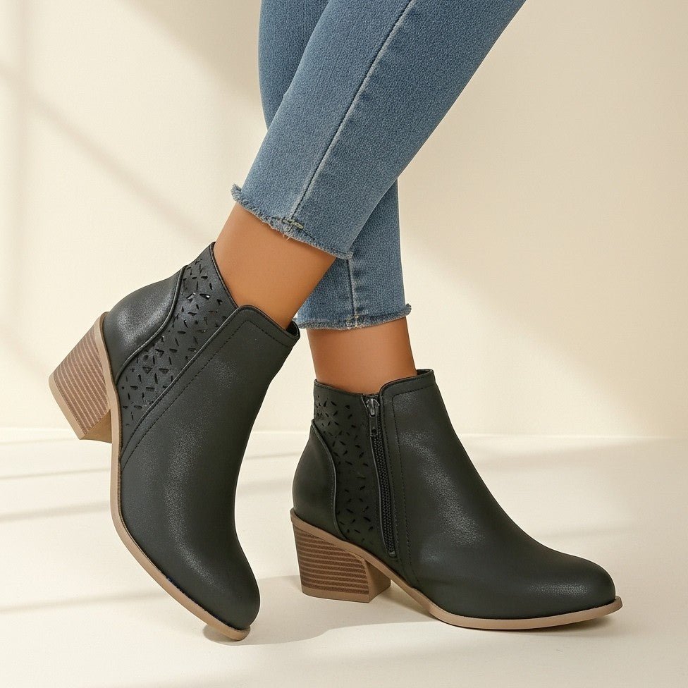 Lumiere | Leather Ankle Boots Limited Edition