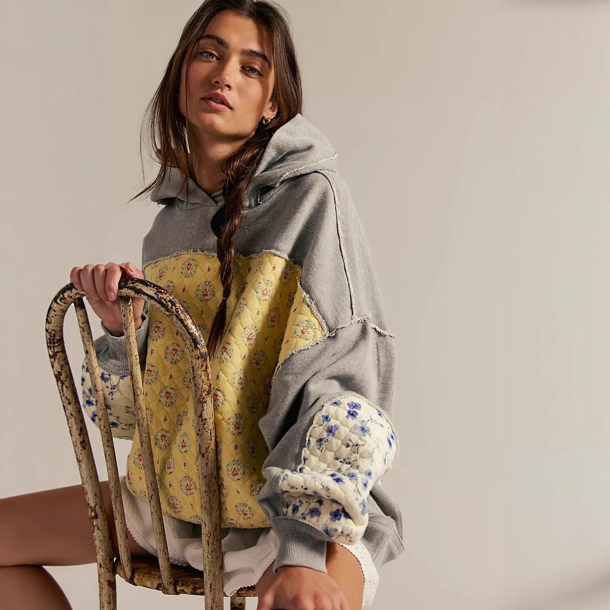 Ashley Quilted Hoodie