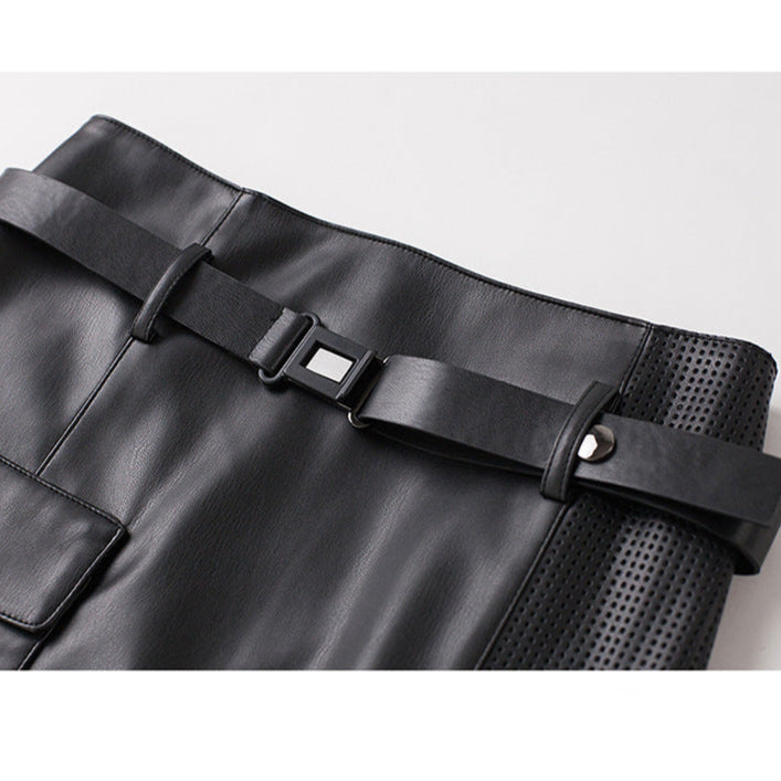 Vella | Sheepskin Leather Skirt