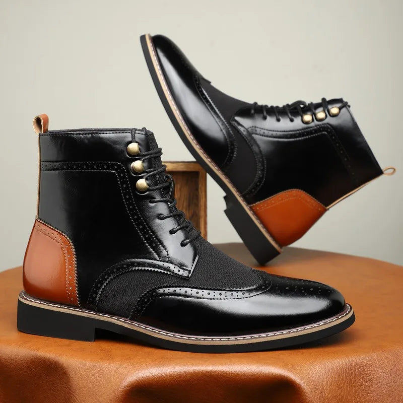 Aldric | Leather Boots