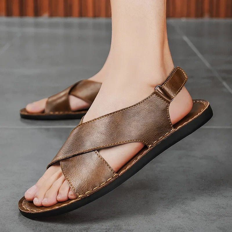 Monaco Genuine Leather Sandals