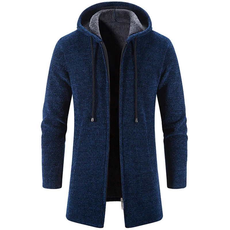 Kingsley | Textured Cotton-Blend Hooded Coat