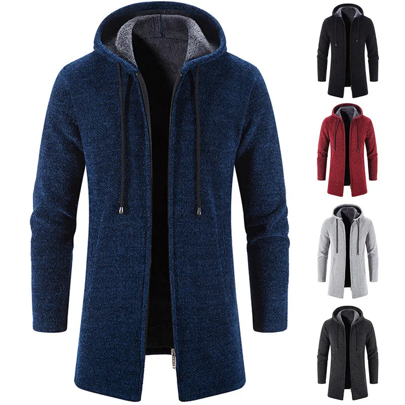 Kingsley | Textured Cotton-Blend Hooded Coat