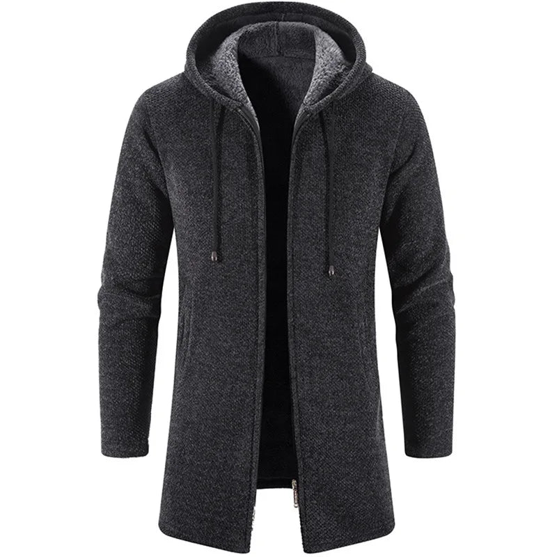 Kingsley | Textured Cotton-Blend Hooded Coat