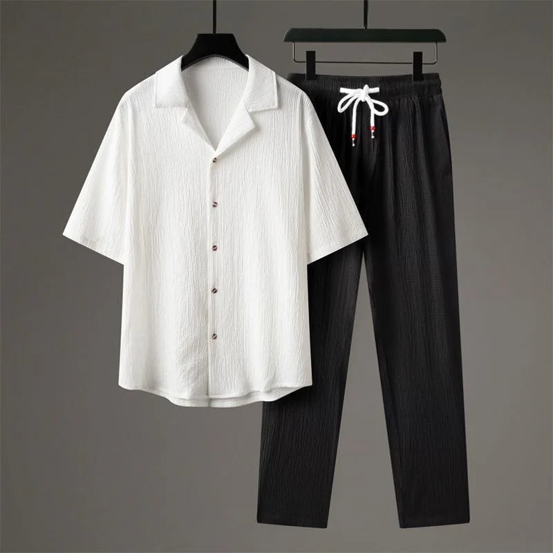 Cavari Oversized Linen Set