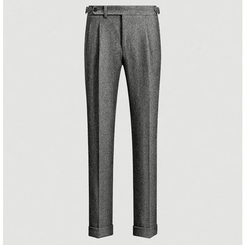 Theodore William High-Waist Tailored Trousers