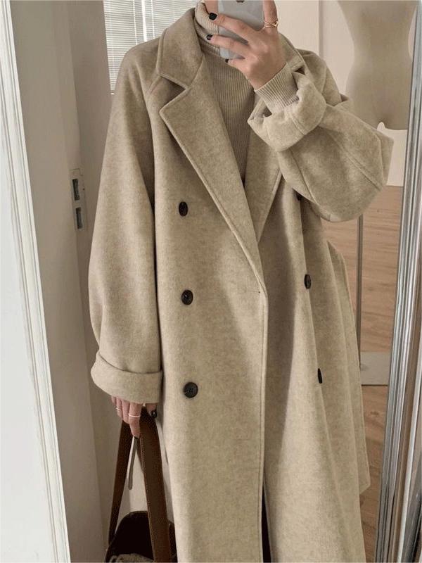 Maison Mary™ | Luxe Oversized Long Coat
