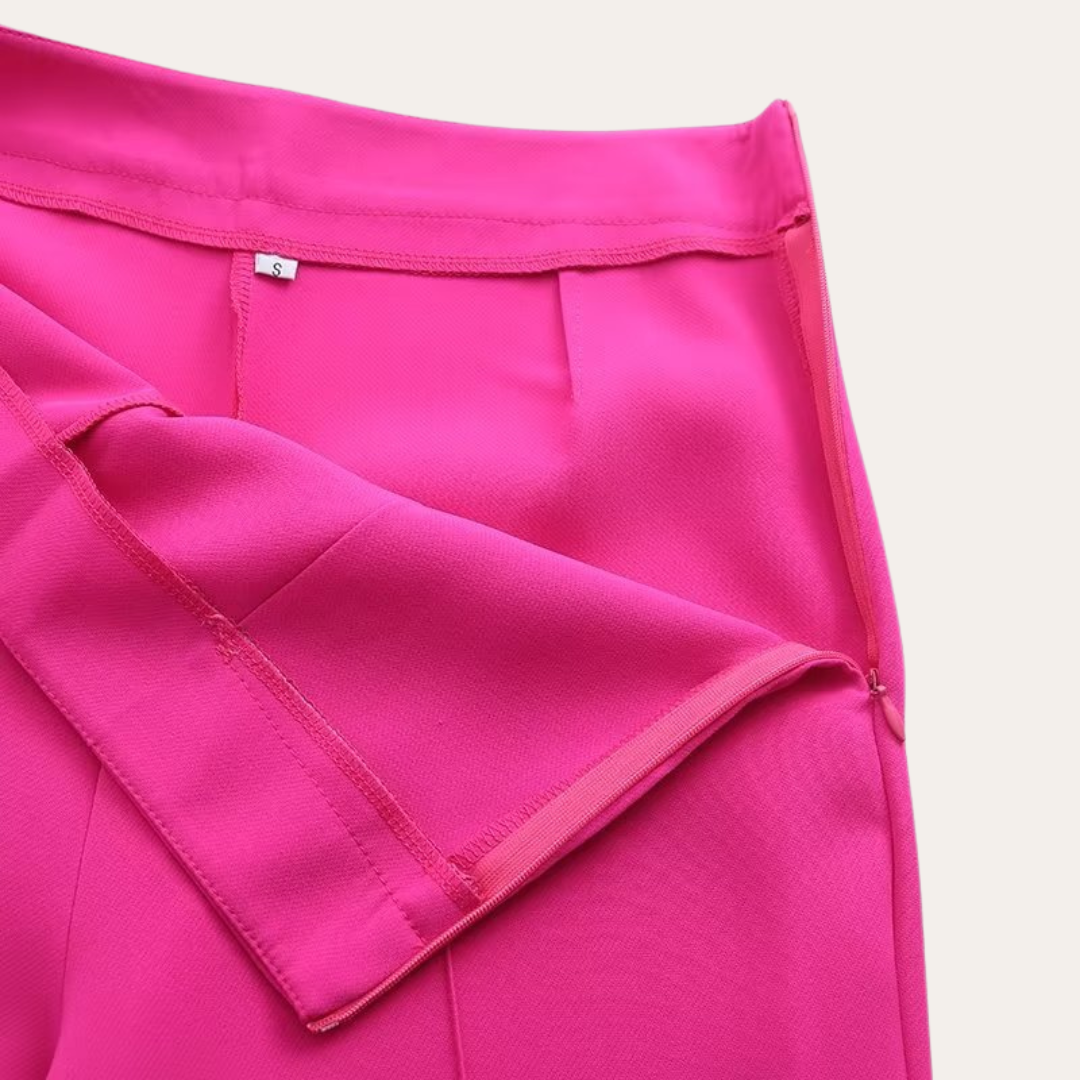 Maison Mary™ | Smart Casual Blazer and Wide-Leg Trousers Set