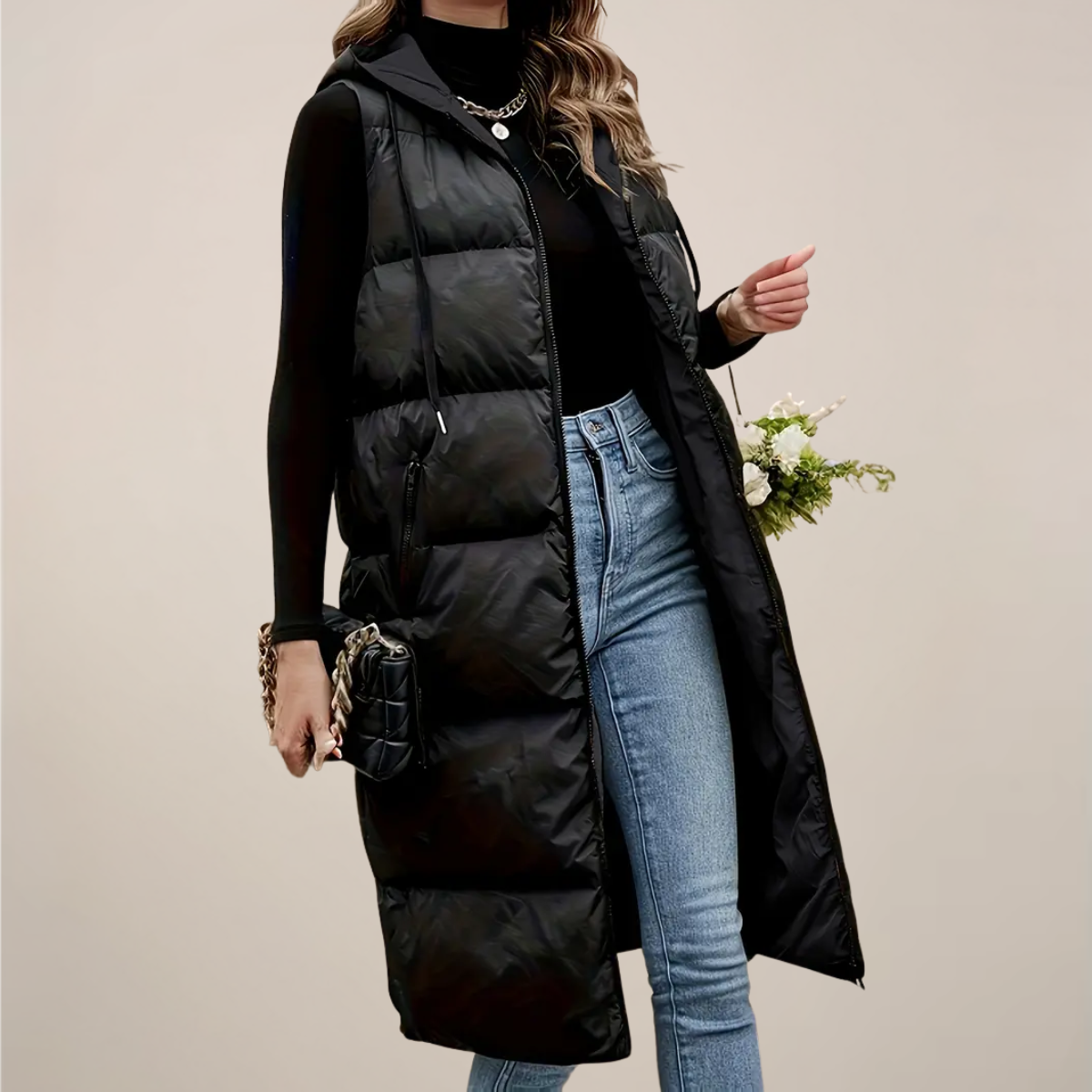 Maison Mary™ | Warm Longline Puffer Gilet