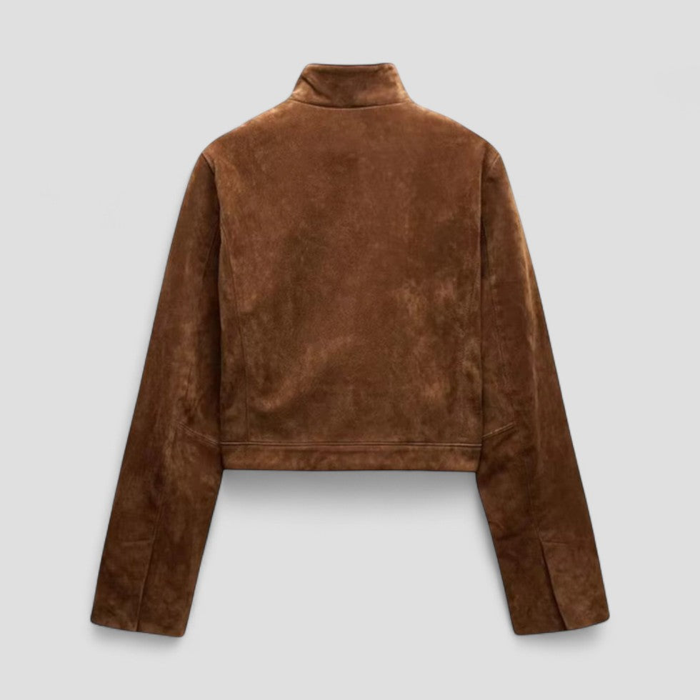 Maison Mary™ | Refined Suede-Style Jacket