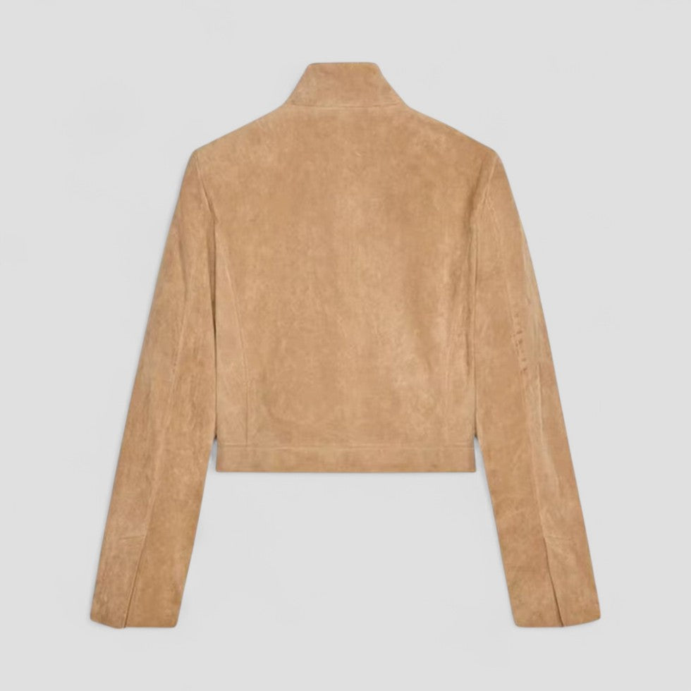 Maison Mary™ | Refined Suede-Style Jacket