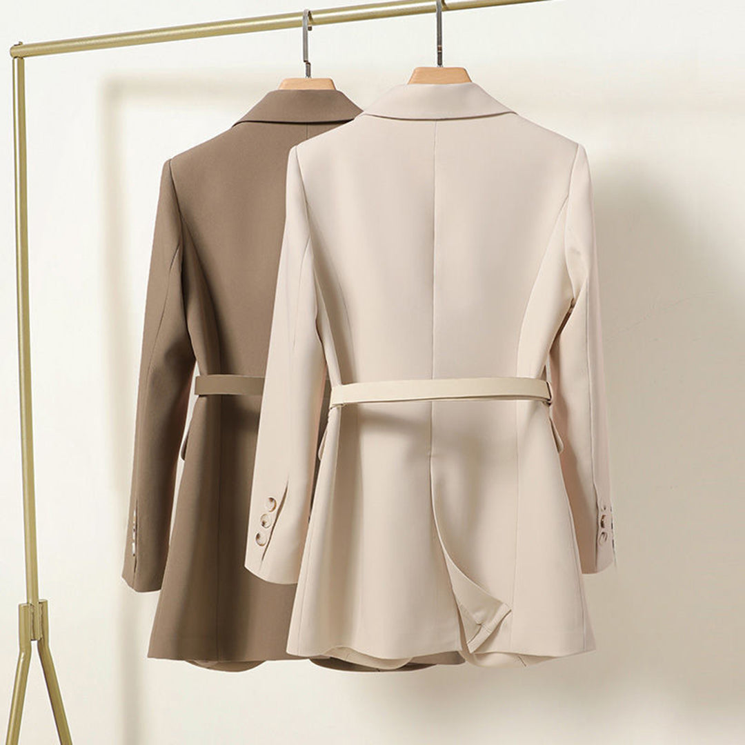 Maison Mary™ | Elegant Tailored Blazer with Belt