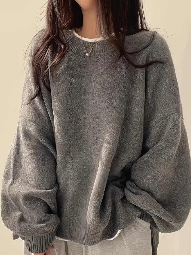 Maison Mary™ | Cozy Oversized Round Neck Sweater